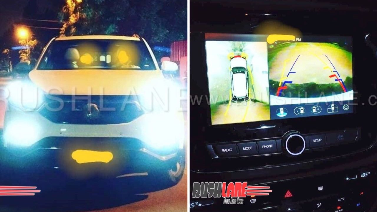 2018 Mahindra Xuv700 Touchscreen Spied Features 360 View