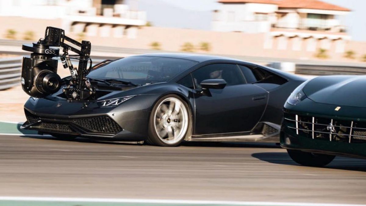 Lamborghini Huracan modified as the world's fastest camera car for movies,  ads shoot