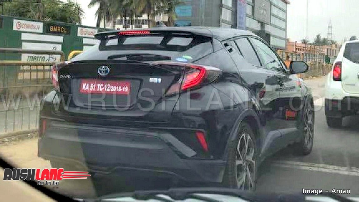New Toyota Chr Spied In India Testing Hybrid Tech For Future