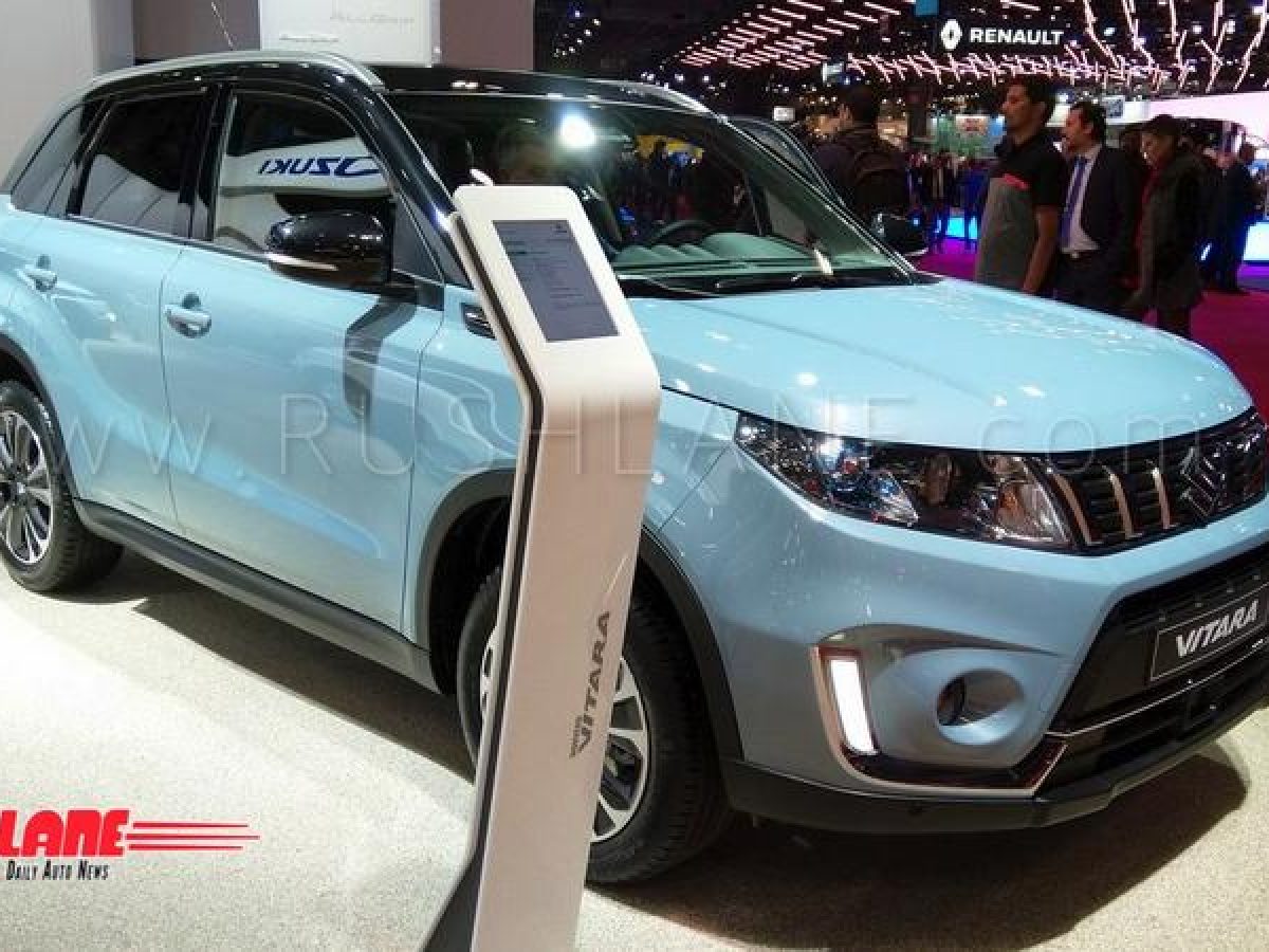 Suzuki Vitara SUV debuts in Paris - Maruti could launch in India