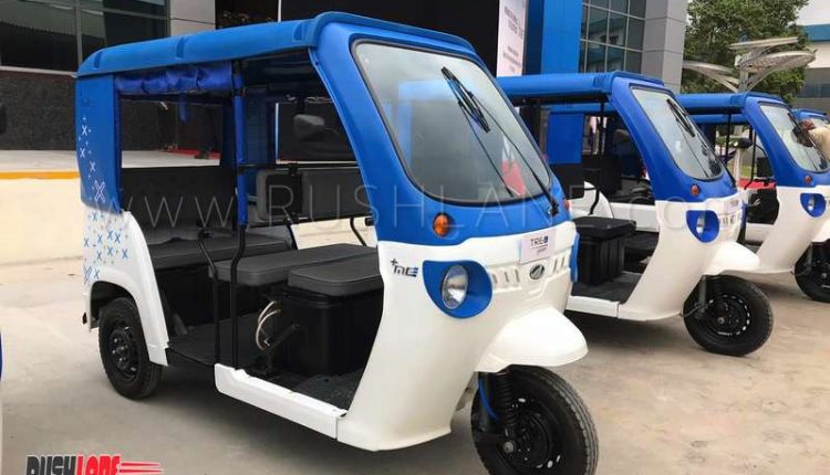 Mahindra Treo electric rickshaw
