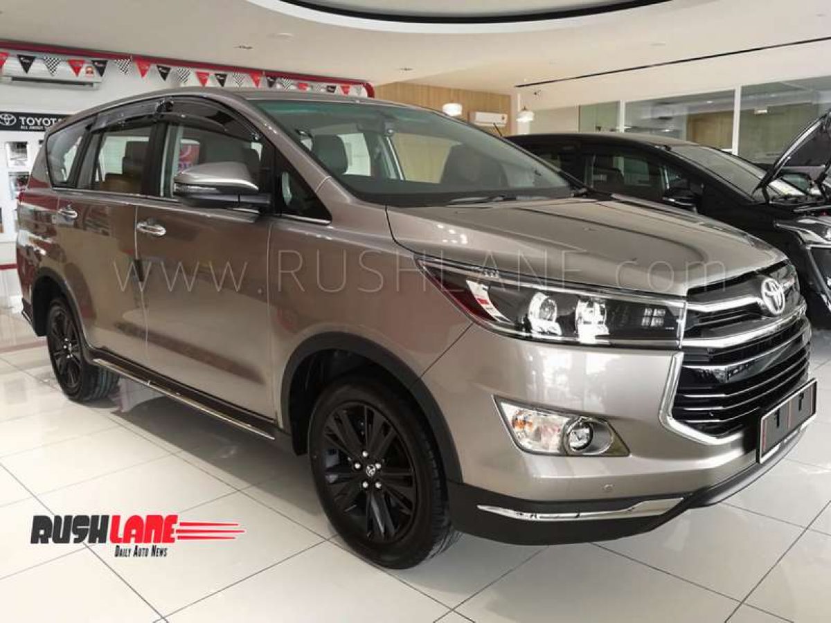 Toyota Innova Crysta Fortuner To Get New Interiors Price May