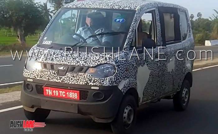 2019 Mahindra Jeeto minivan facelift 