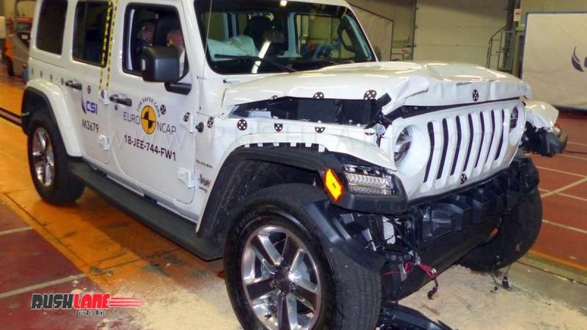 New gen Jeep Wrangler SUV scores 1 star safety rating in crash test
