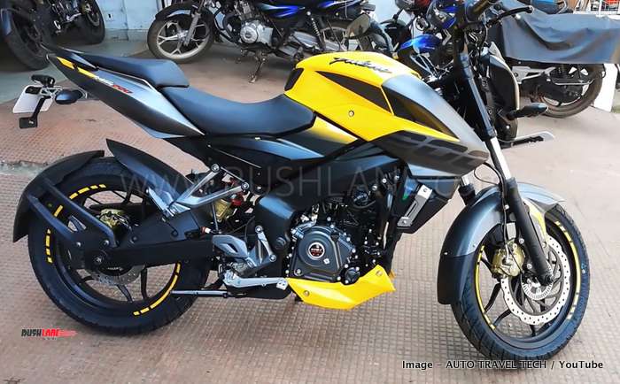 2022 Bajaj Pulsar NS 200 ABS Yellow colour launch price Rs 