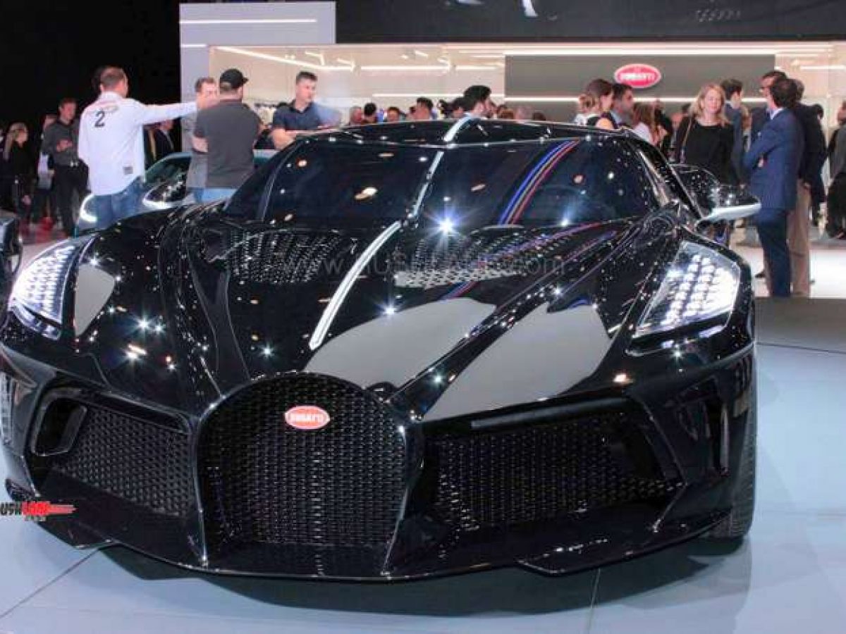 Bugatti Chiron Black Car price is Rs 118 crores - Most expensive new car