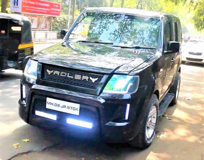 Tata Sumo Modified By Owner Comforts At A Touch Of A Button