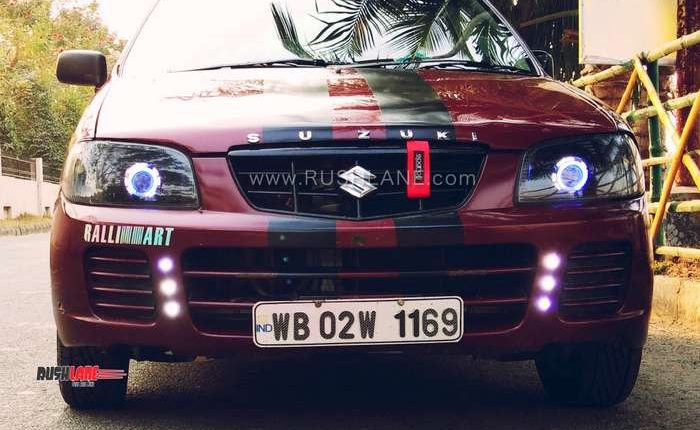 Maruti Alto 800 Modified At A Cost Of Rs 3 5 Lakhs Does 200 Kmph