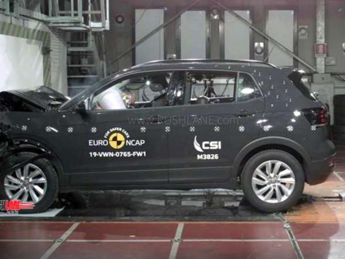 India bound Volkswagen T Cross SUV crash tested - Scores 5 star