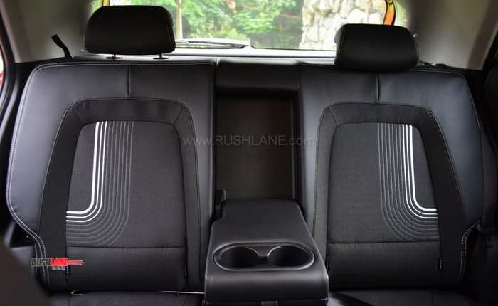 Hyundai Venue rear seats