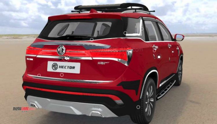 MG Hector accessories