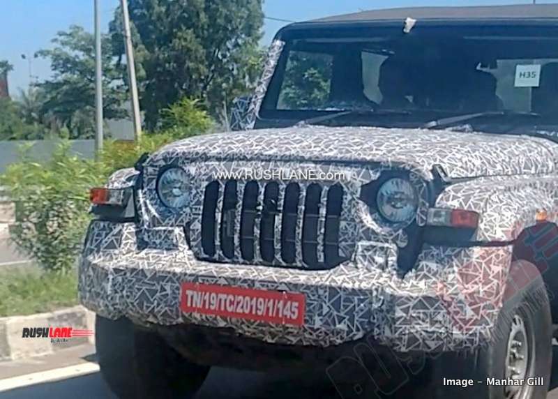 2020 Mahindra Thar Pacing On The Highway With Production