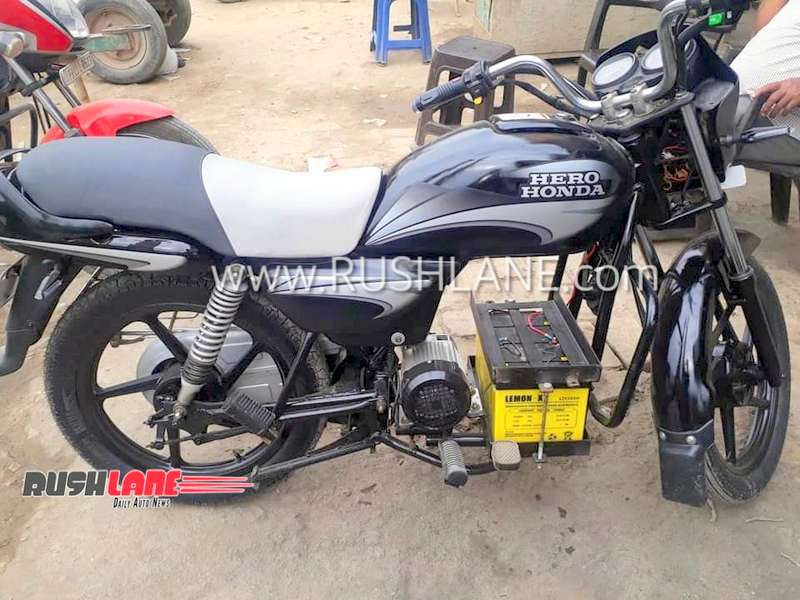 Hero Splendor Electric By Local Mechanic Costs Rs 10k Video