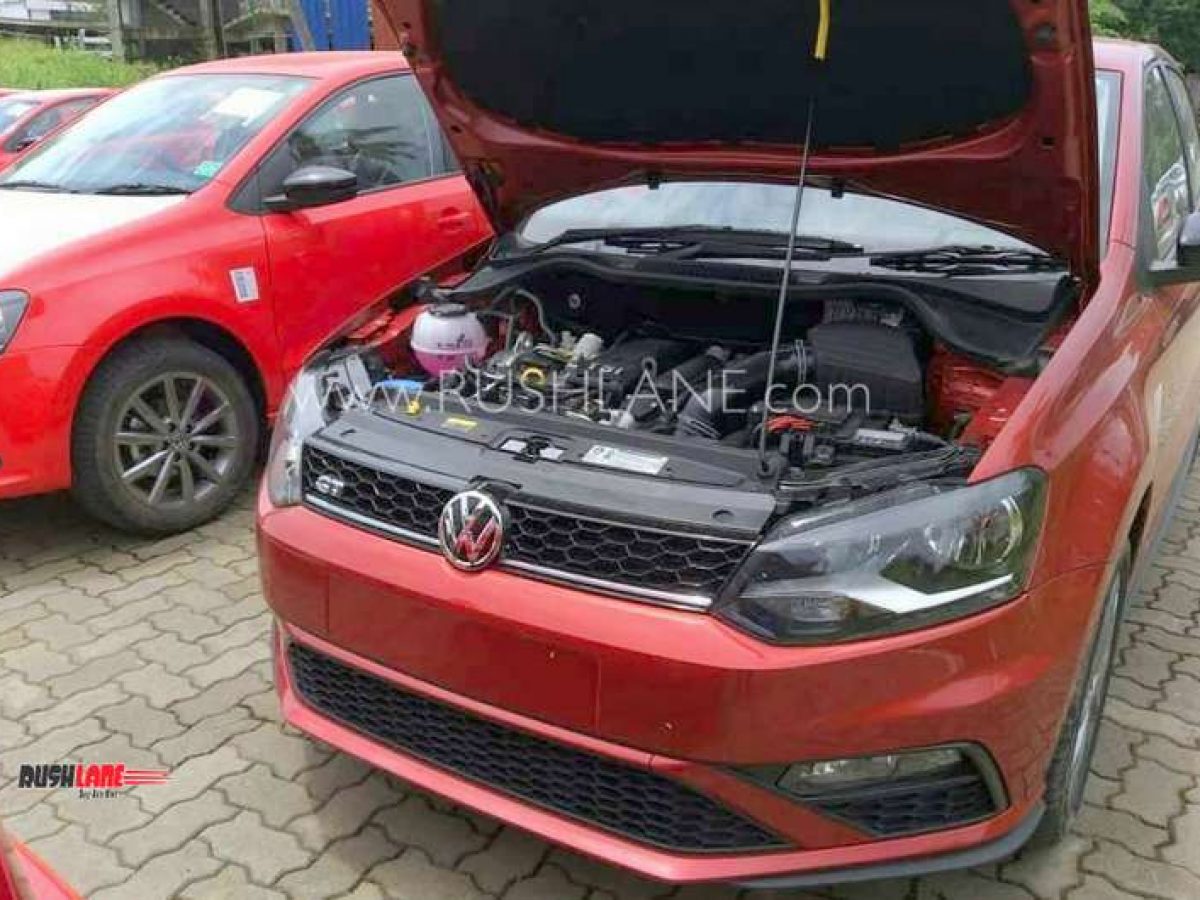 19 Volkswagen Polo Gt Tsi Facelift Arrives At Dealer Spied Undisguised