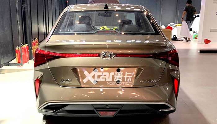 2020 Hyundai Verna facelift exteriors revealed - New golden brown colour