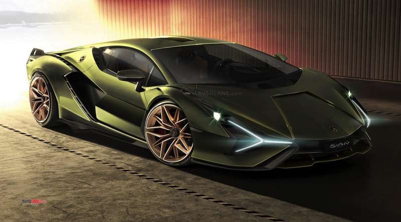 Lamborghini Sian hybrid sportscar makes global debut