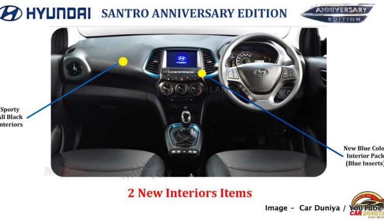 New Hyundai Santro Anniversary Edition
