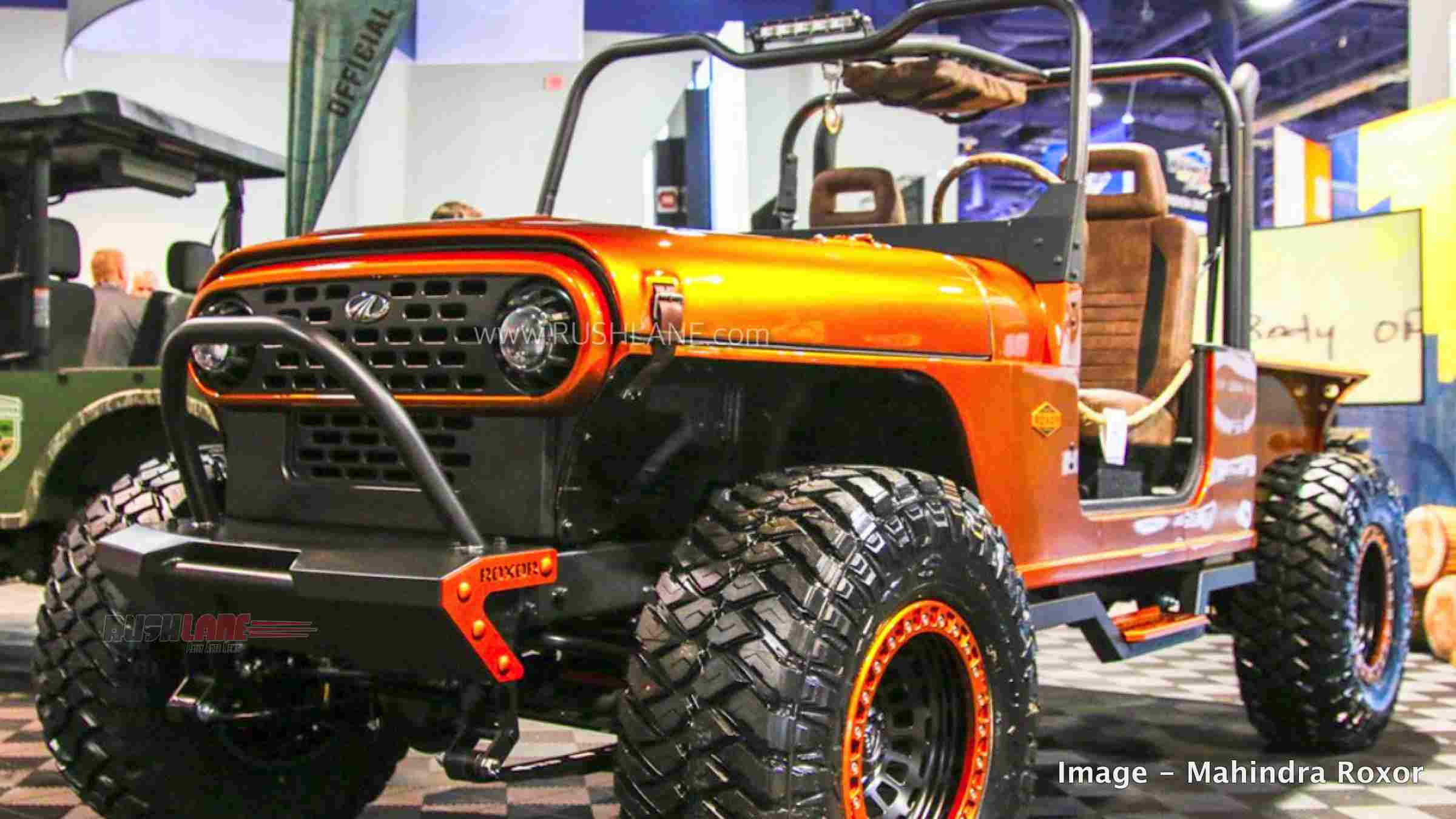 Mahindra Thar Based Roxor Gets New Front After Legal Battle With Jeep