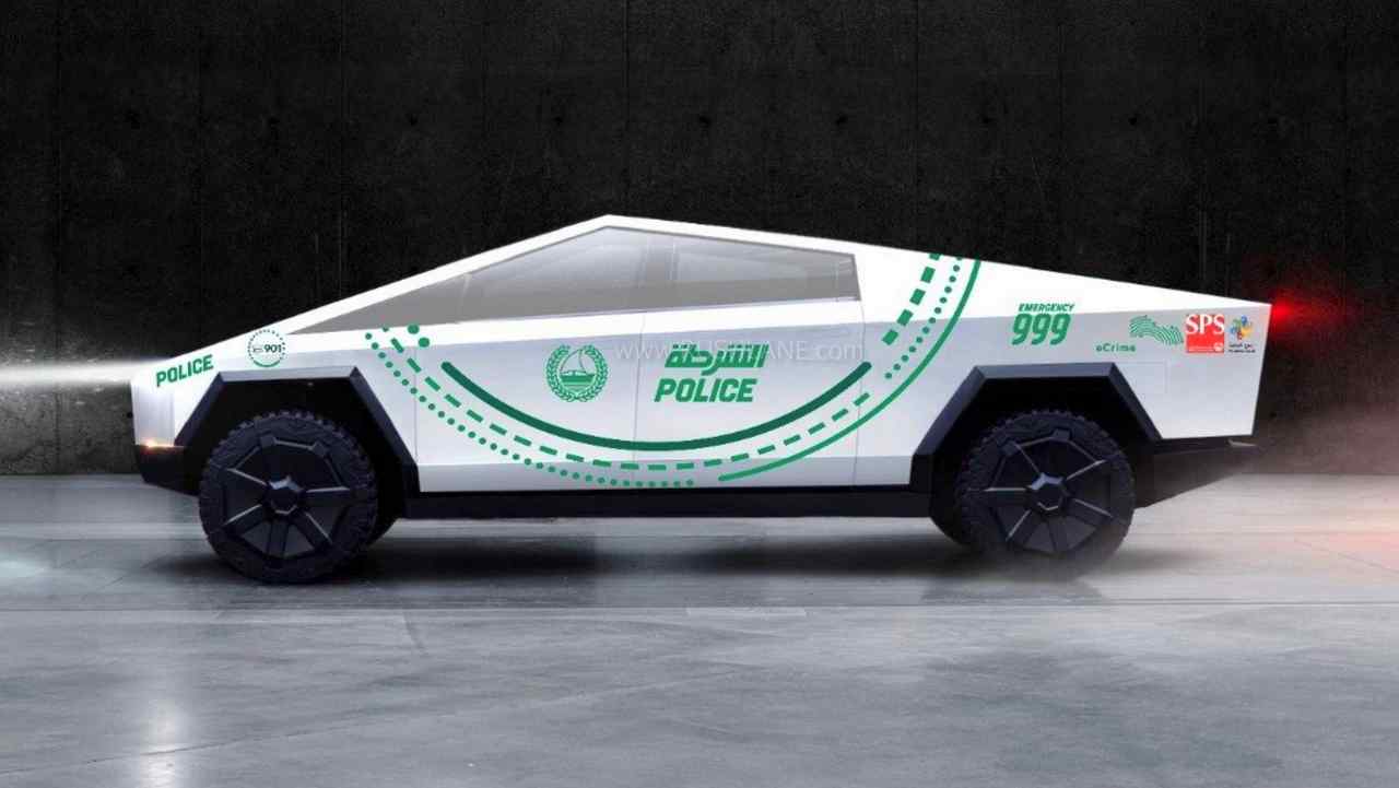 Dubai police cars fleet