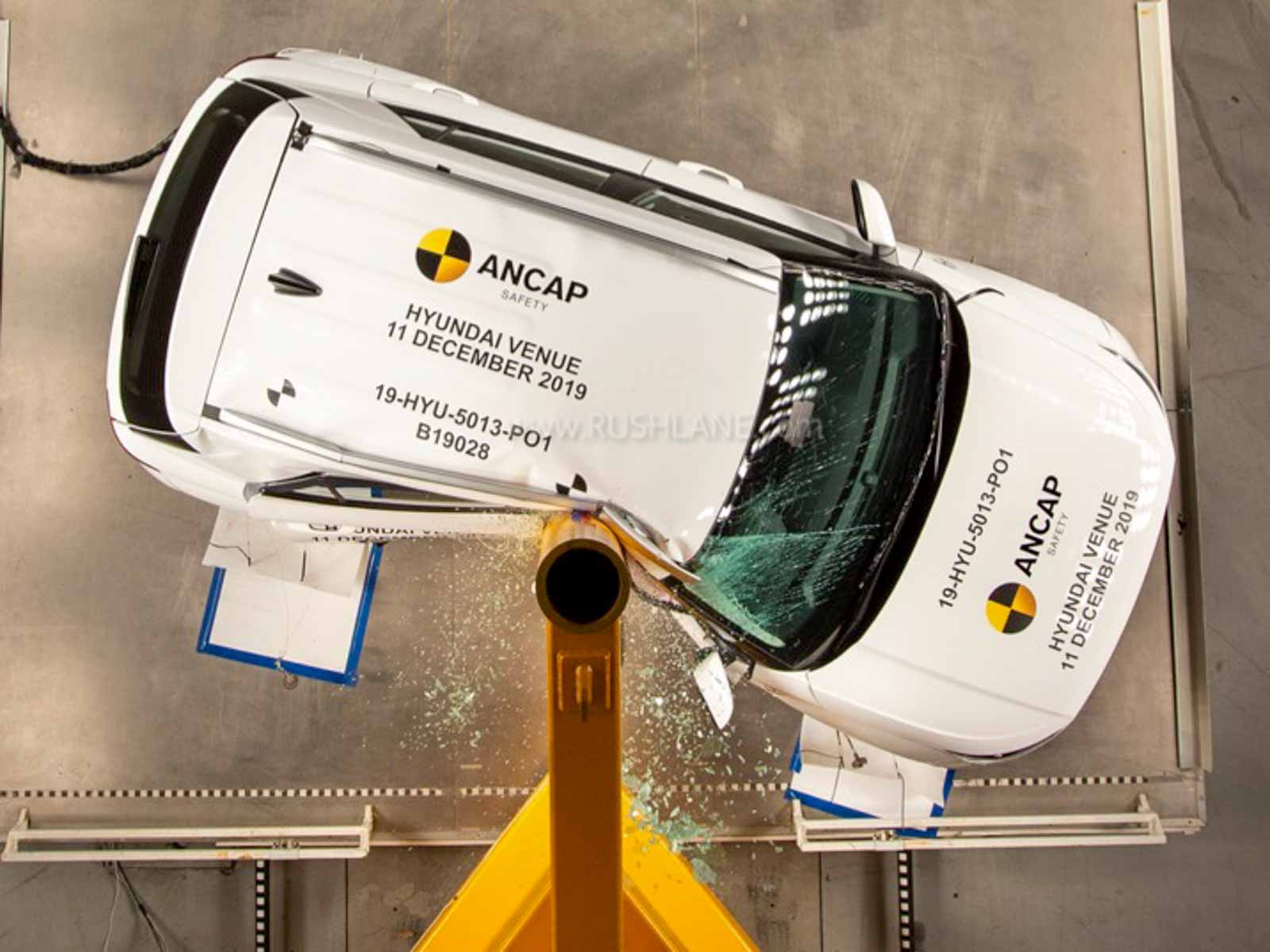Hyundai Venue crash test