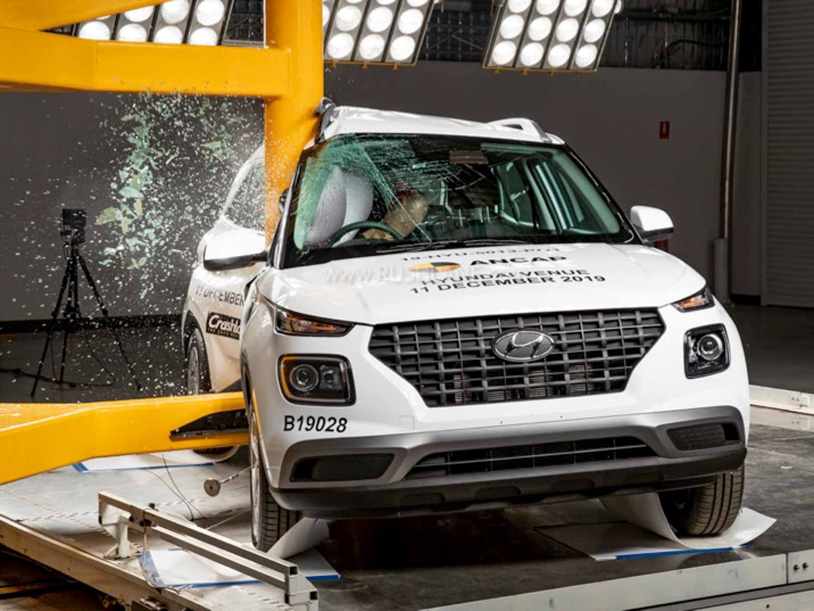 Hyundai Venue crash test