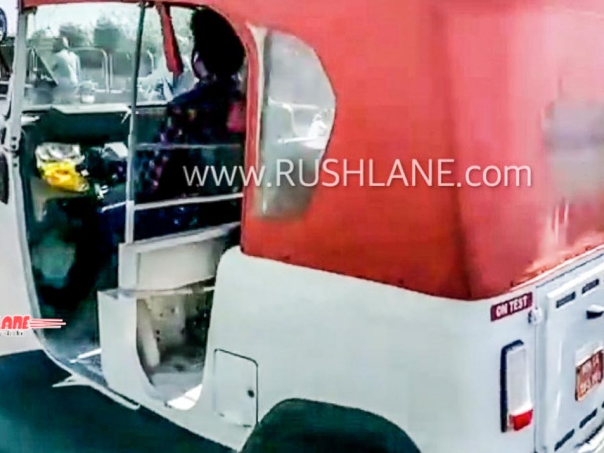 Bajaj Re Auto Rickshaw Cng Bs6 Specs Leak Launch Soon