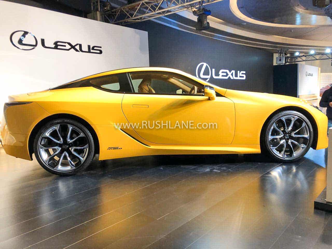 Lexus LC500h electric hybrid launched in India