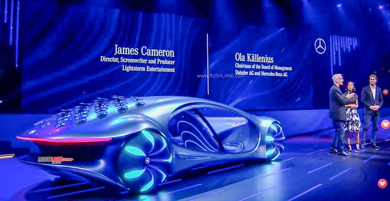 Mercedes AVTR autonomous concept car is inspired by Avatar 