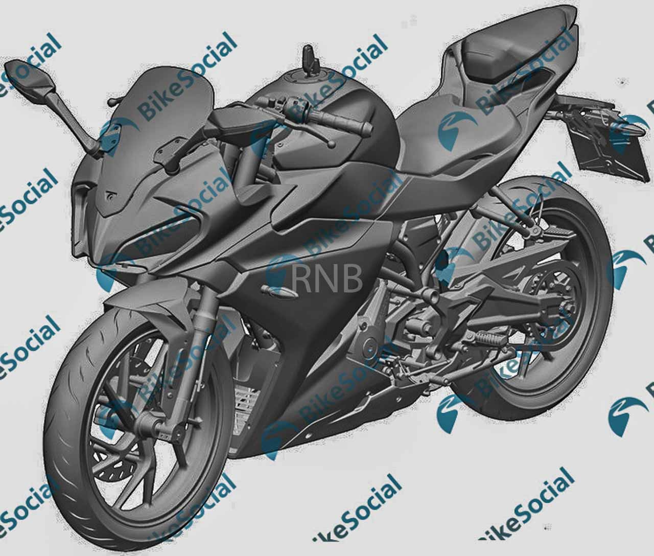 CF Moto 300SR fully faired motorcycle