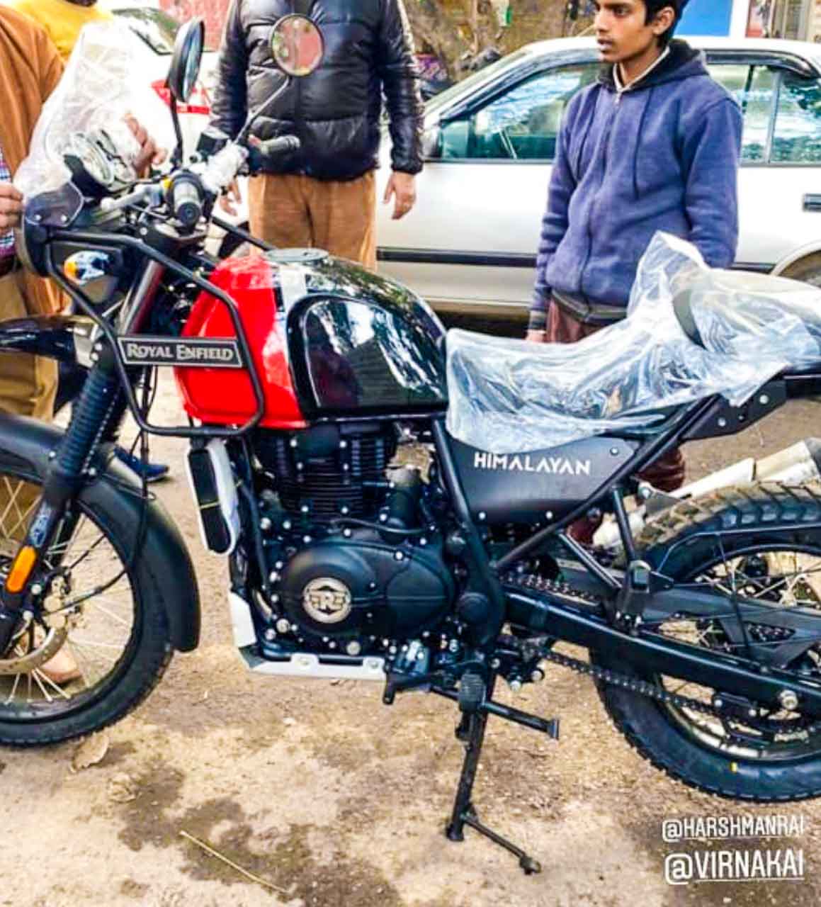 Royal Enfield Himalayan BS6 spied