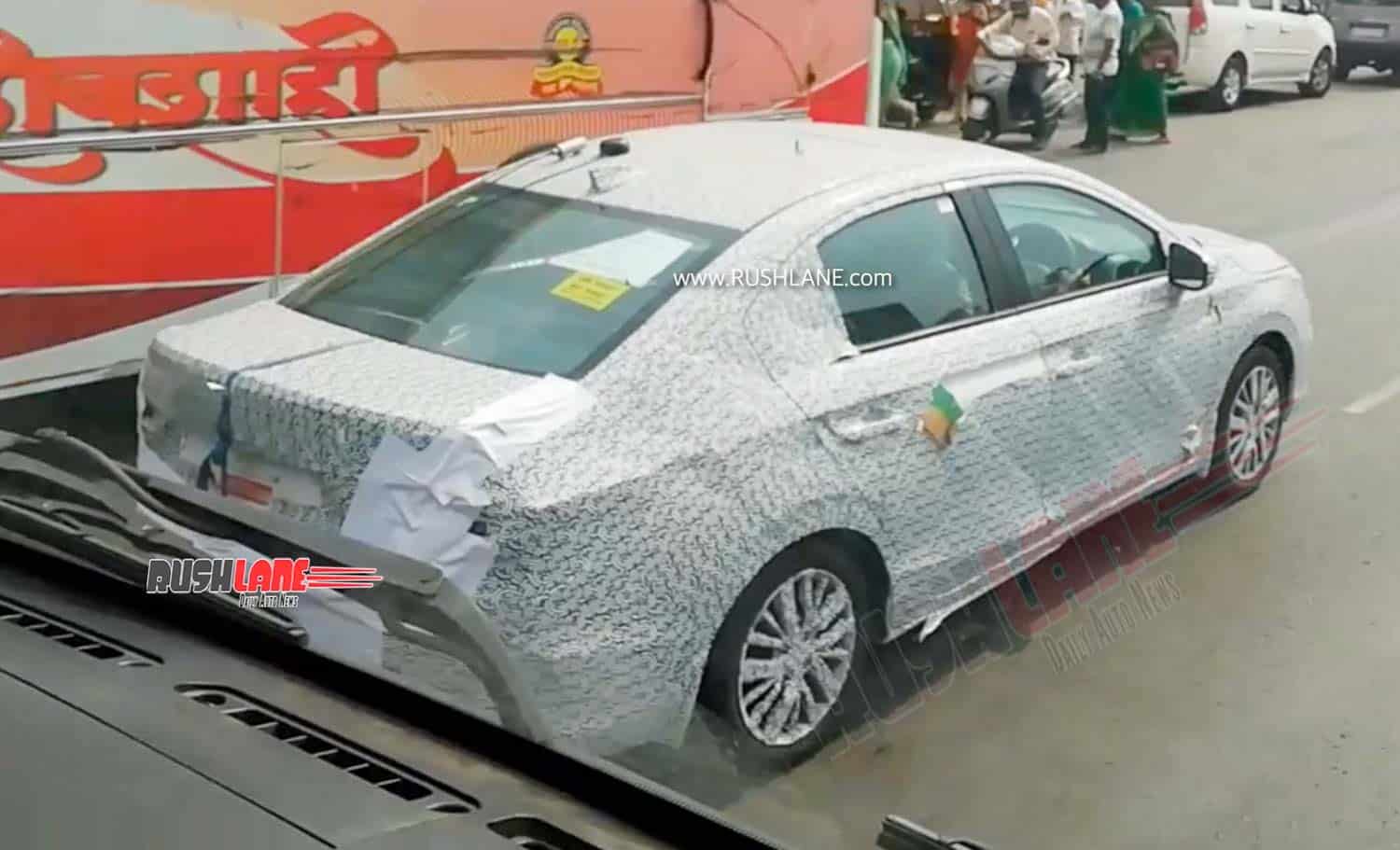 2020 Honda City on test in India
