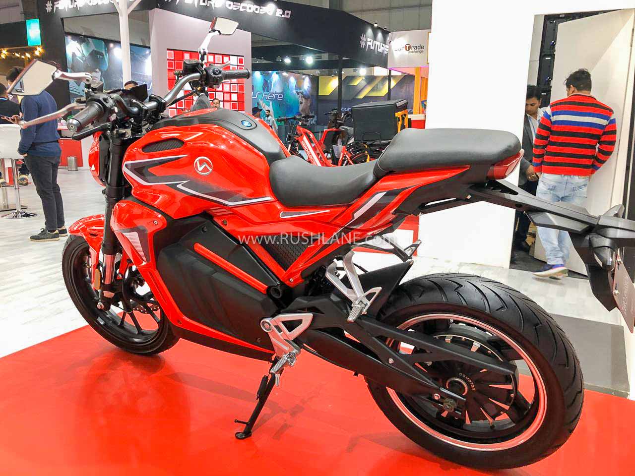 Hero Electric Motorcycle Ae 47 Debuts To Rival Revolt Rv400