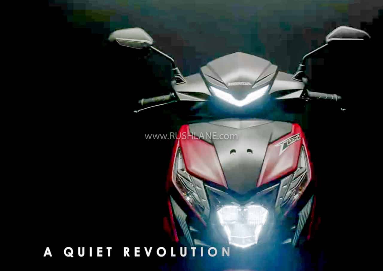 Honda Dio Bs6 Scooter Teased Gets Activa 6g Bs6 Engine Newskube
