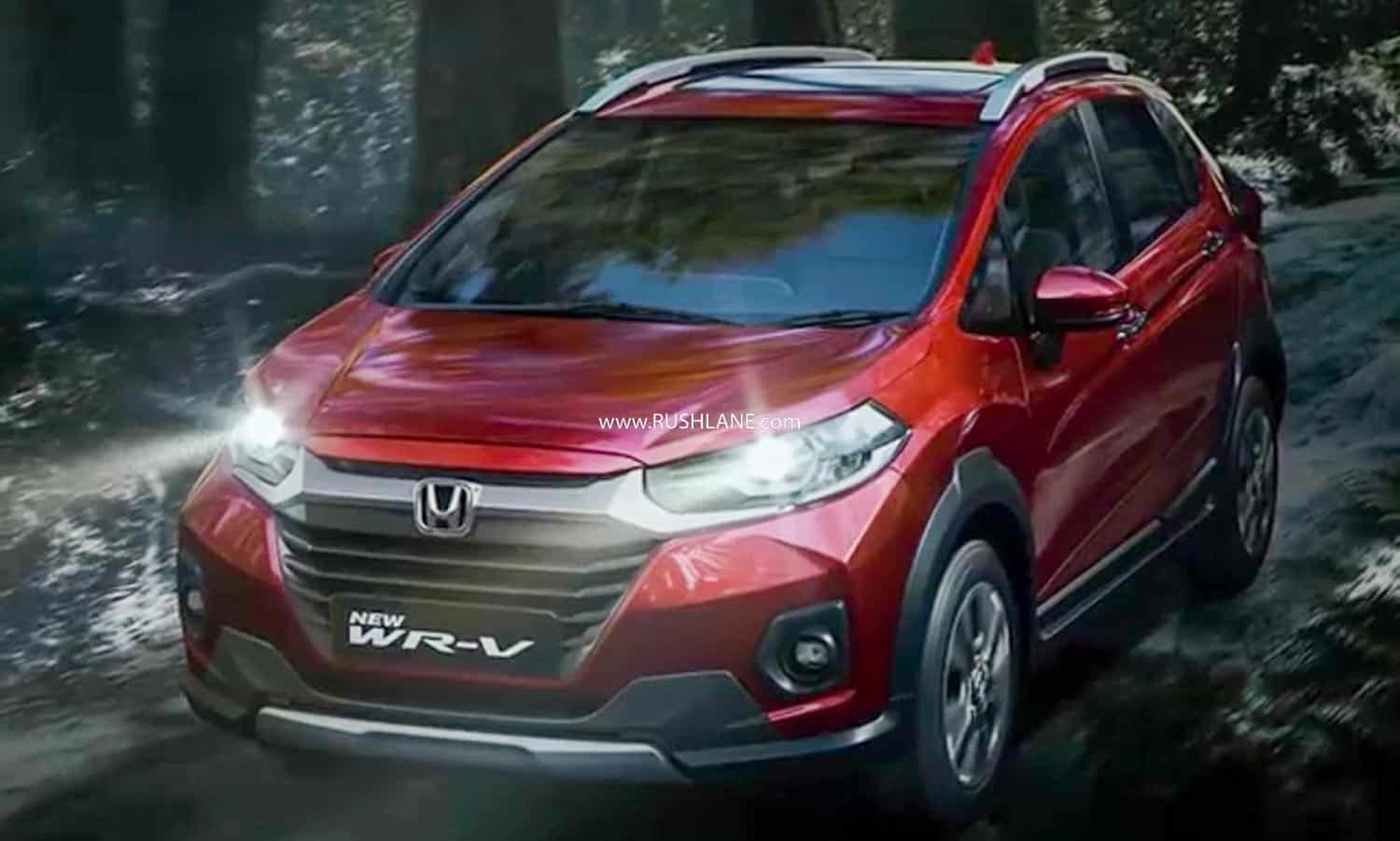 Honda Wr V Bs6 Facelift Unveiled Ahead Of Imminent Launch