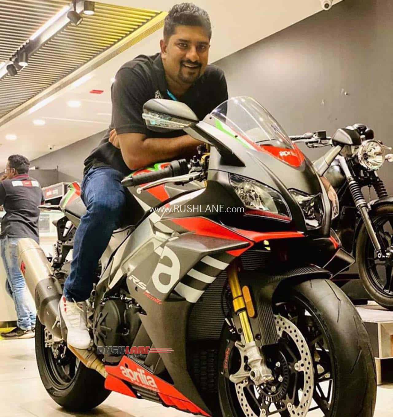 Aprilia RSV4 1100 Factory India deliveries start First one in