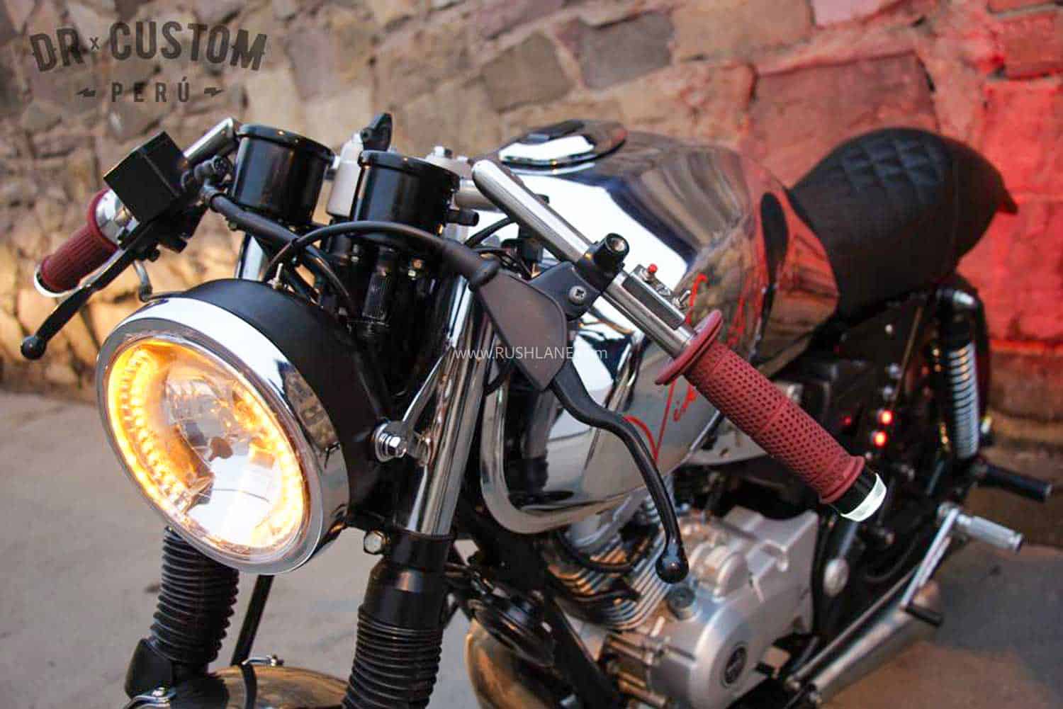 Bajaj Vikrant Cafe Racer Is A Modified V15 From Dr Custom