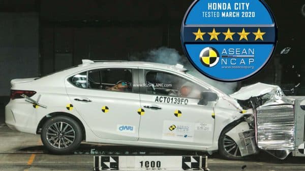 2020 Honda City crash test