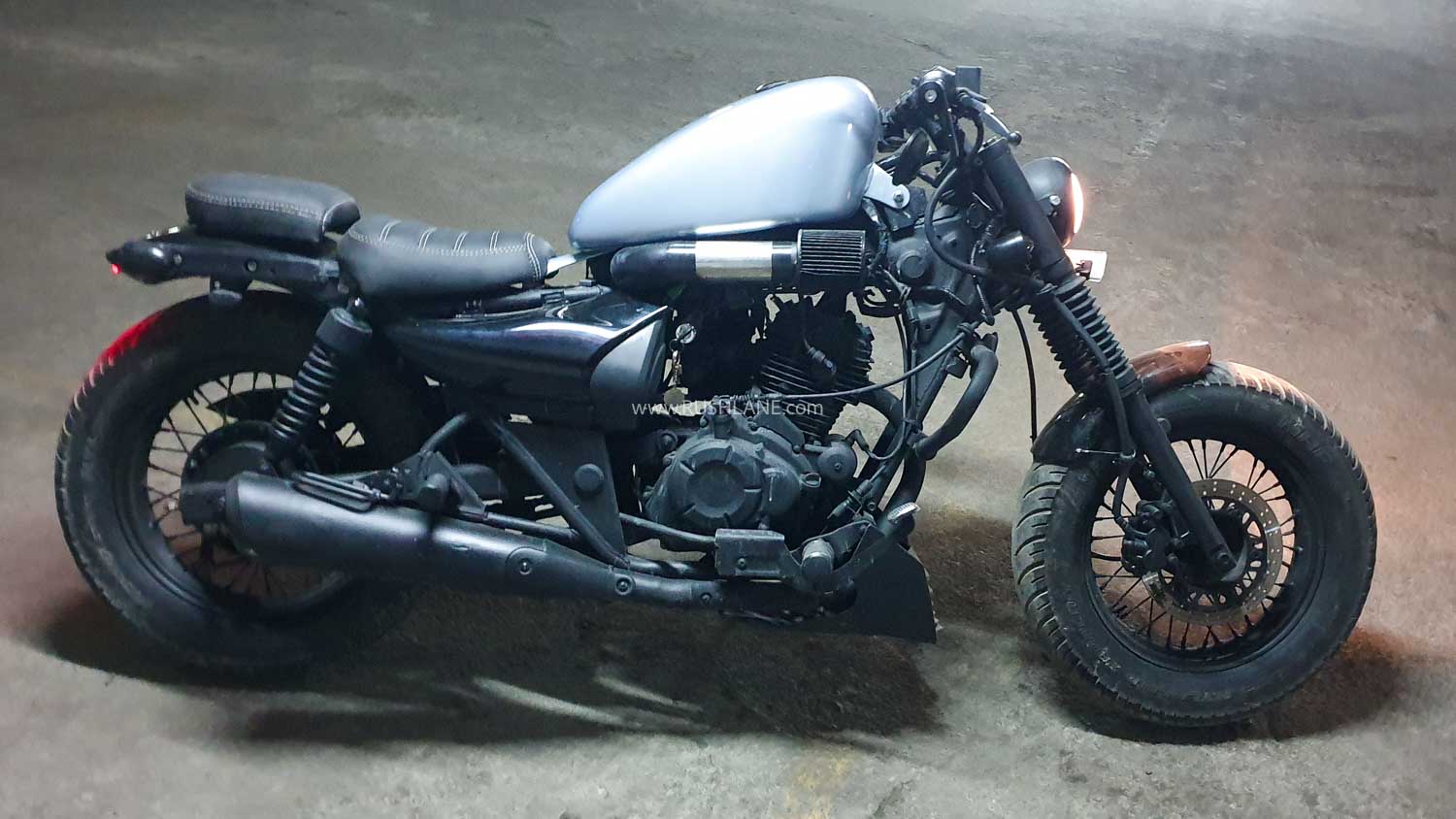 Bajaj Pulsar Avenger Modified To Look Like Harley Davidson