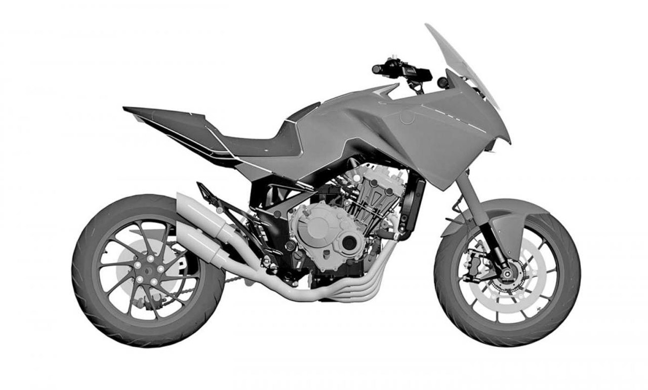 Honda CB4X Patent