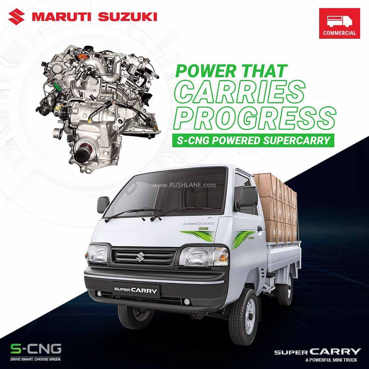 Maruti Super Carry BS6 CNG