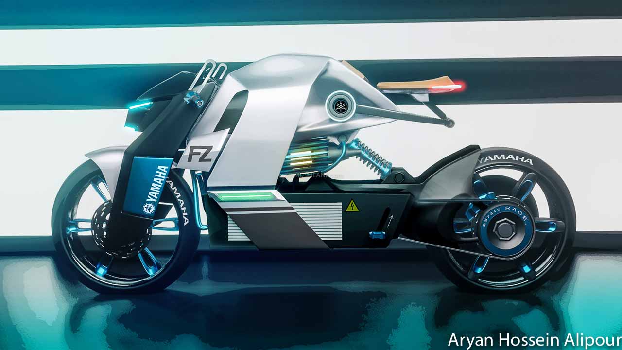 Yamaha FZ Electric Concept