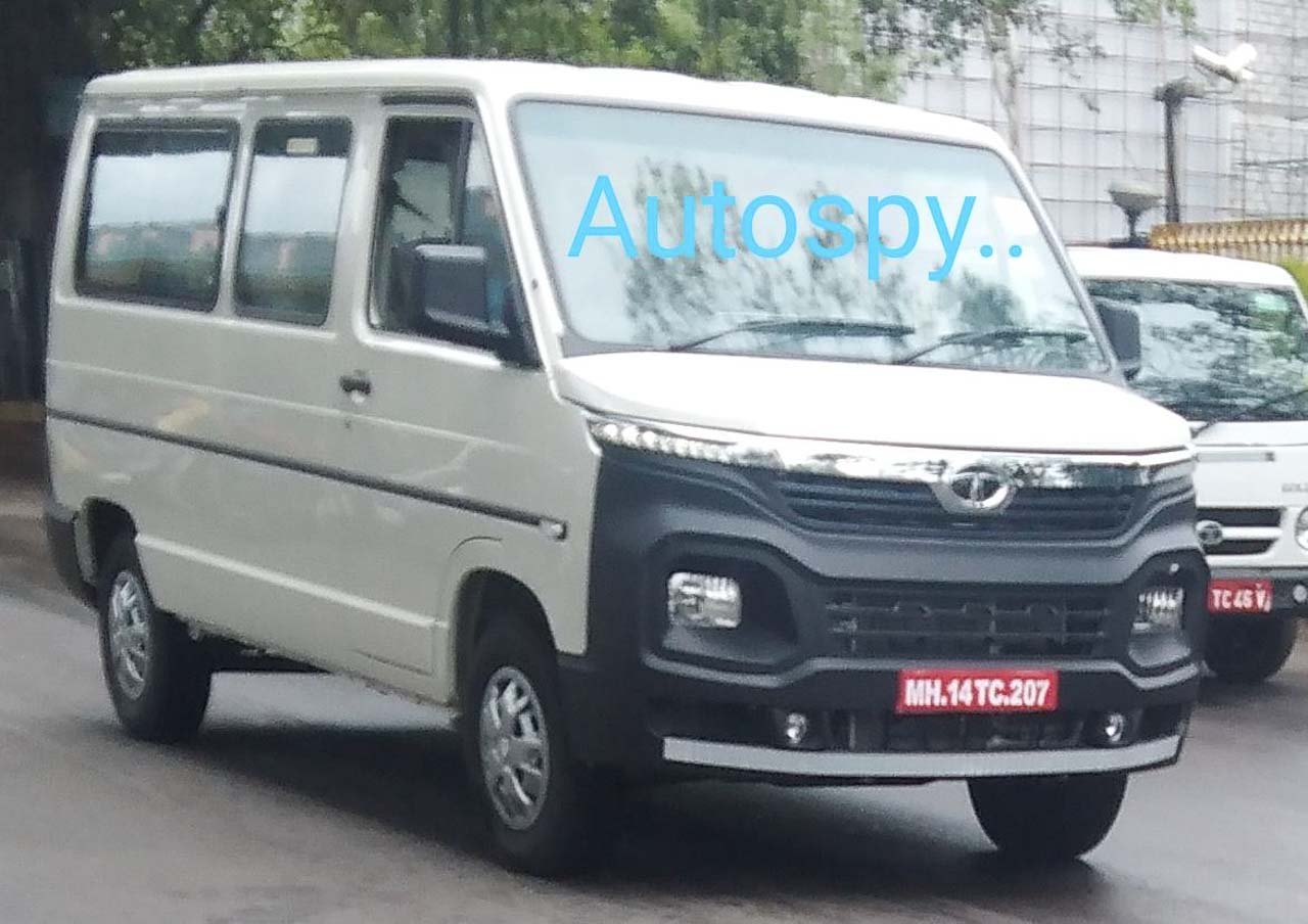 New Tata Winger BS6 facelift spied with 
