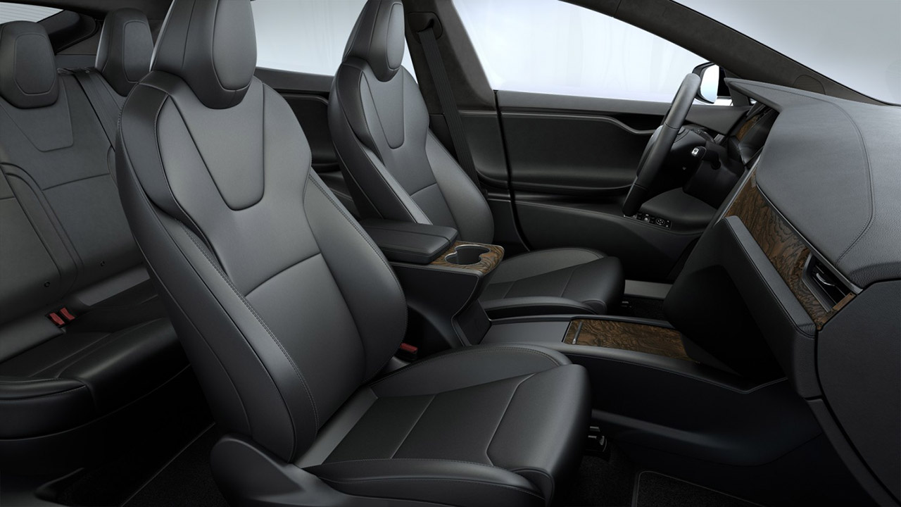Tesla Model S Long Range Plus interiors 