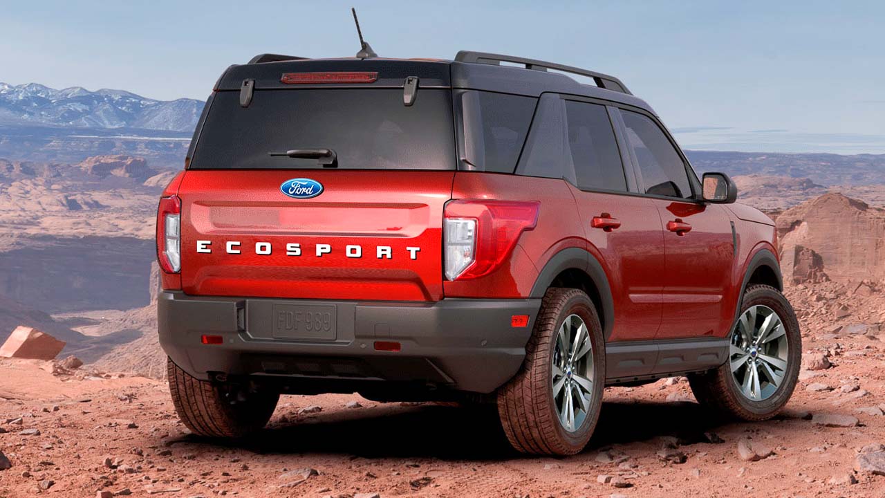 2022 Ford EcoSport Next-Gen Render Based on Bronco Sport, Explorer SUV