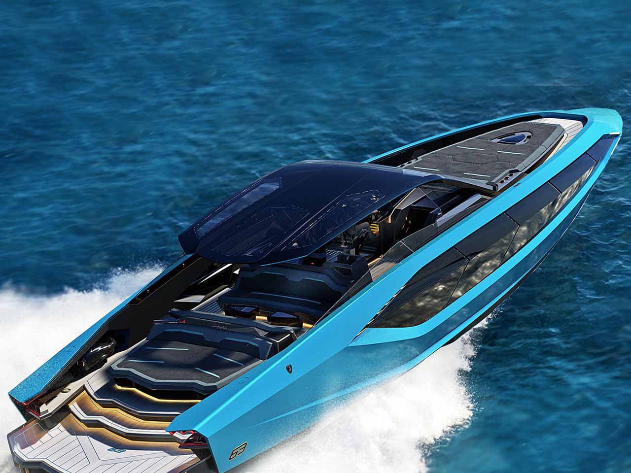 Lamborghini Sian inspires a unique yacht - Tecnomar for ...