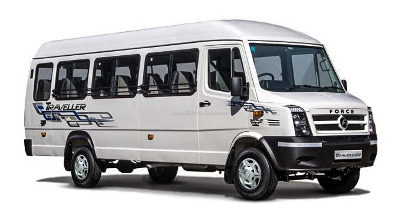 force tempo traveller price on road
