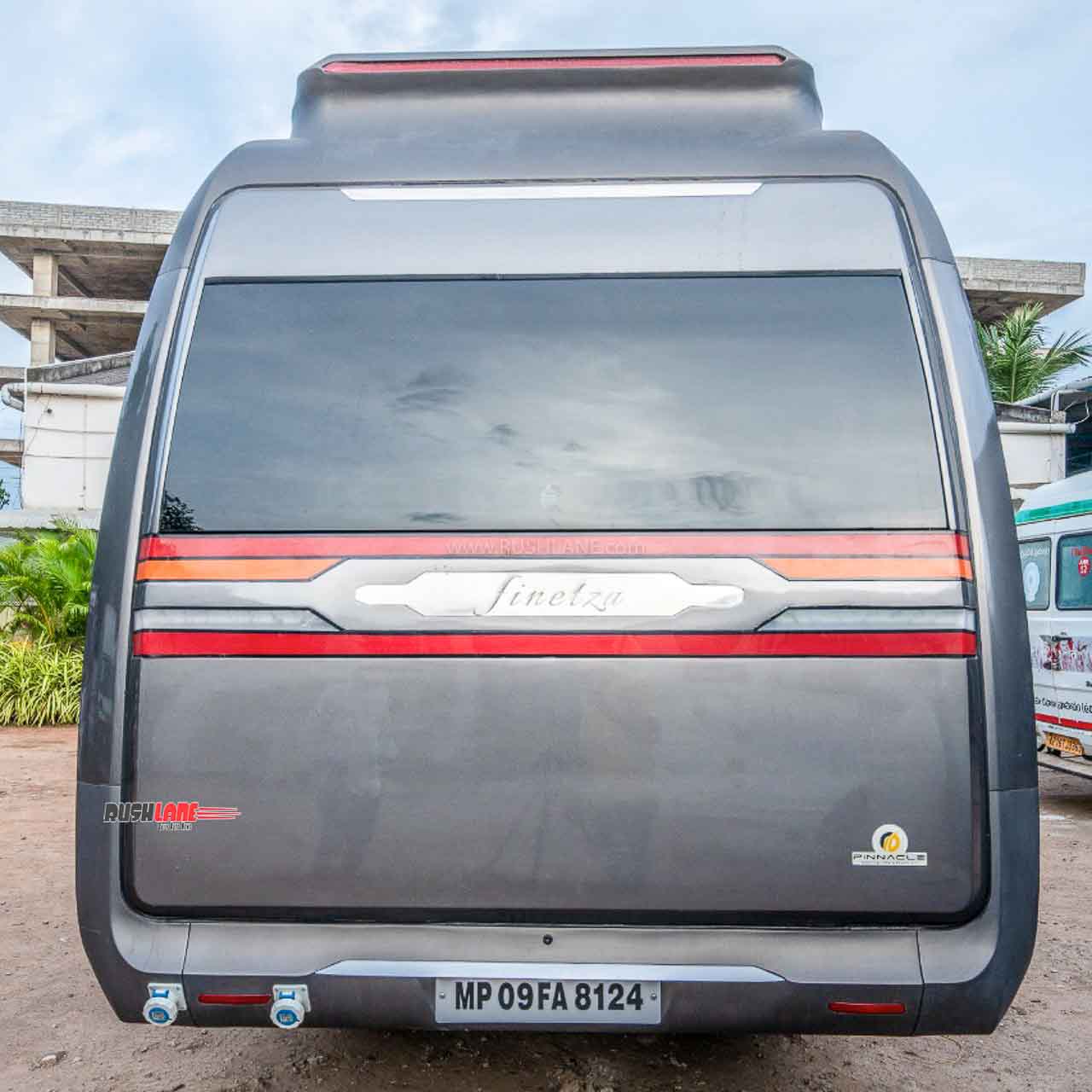 modified tempo traveller front grill
