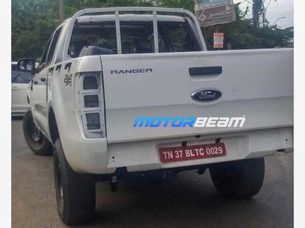 Ford Ranger Spied in India