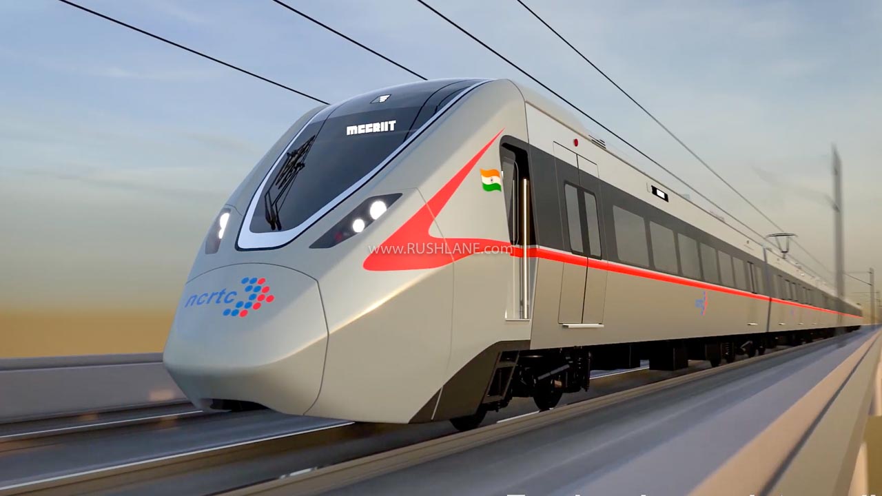 Delhi Meerut RRTS Train Design Revealed - Inspired by The Lotus Temple