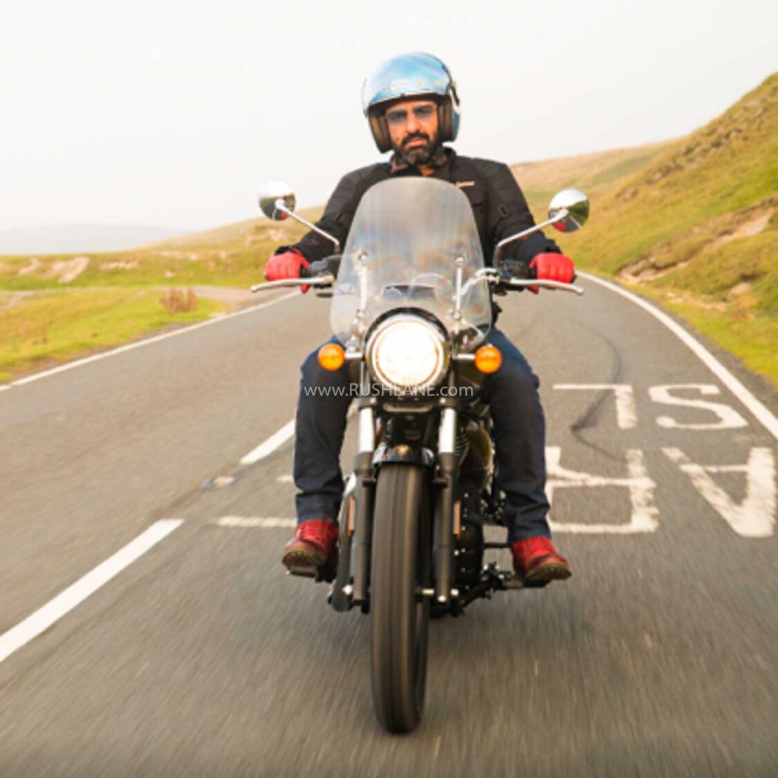 Siddhartha Lal with Royal Enfield Meteor 350